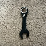 Proto JSCVM18S 18MM Spline Drive Reversible Ratcheting Comb. Wrench, Stubby. Fixed Price $21.99.