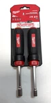New Milwaukee Electric Tool 48-22-2502 Magnet Driver Set (2 Piece). Fixed Price $7.50.