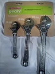 Craftsman Evolv 10064 - 3 Piece Adjustable Wrench Set 6, 8, Inch Brand New. Fixed Price $38.99.