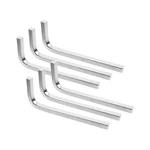 6-PIECE L-shaped Square Head Allen Wrench Set, S2 Steel Construction. Fixed Price $16.07.