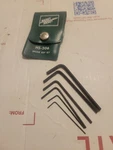 HS-206 Mini Spline Key Kit American Socket Screw Mfg Co Vtg Usa. Allen Hex Head. Fixed Price $8.50.