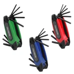 Workpro 3-PACK Portable Folding Allen Wrench Set 25PIECE Sae/metric Torx Hex Key. Fixed Price $24.99.