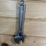 Vintage P&c 8" Click-stop Adjustable Wrench 1708-L Satin Patent Pending Usa. Fixed Price $14.99.