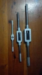 3X NO.0 & NO.2 NO.3 Hand Tap Reamer Wrenches: M1-M10; M3-M12; M6-M20. Fixed Price $39.25.