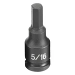 Grey Pneumatic 1910F 3/8" Fractional Hex Driver Impact Socket 5/16. Fixed Price $20.98.