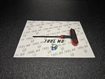 Snap-on Tools New 5/32" Sae T-shaped L-shaped Combination Hex Wrench AWSG10A. Fixed Price $40.95.