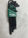 Allen 13-PIECE Wrench Hex Key Set .050" To 3/8" No. 56080 Usa. Fixed Price $15.00.