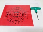Allen Wrench Handle Plas-t-key 7/64" Hex Straight End. Fixed Price $8.00.