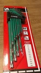 Ares 70166-13-PIECE Extra Long Arm Star Key Wrench Set Chrome Finish With G.... Fixed Price $34.99.
