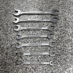 Craftsman 7 Piece Sae Double Open End Wrench Set. Fixed Price $39.99.