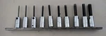 Snap On 110TMAY Drive 10PC Sae Hex Allen Bit Socket Set 1/16-1/4. Fixed Price $129.99.