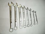Vintage Craftsman 8 Piece Sae Combination Wrench Set 1/4 Thru 11/16 Usa Obo. Fixed Price $49.99.