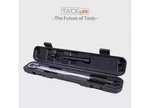 Tacklife 1/2 Inch Drive Click Torque Ratcheting Wrench Handle W/ Extension Bars. Fixed Price $36.00.