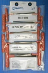 Williams Arm T-key Set With Pouch, 6-INCH, 10-PIECE (JHWWSHKT-10). Fixed Price $67.00.