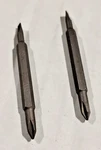 Klein Tools 2-PACK Double-sided Replacement Bits PH0 Phillips & 3/32 Slotted. Fixed Price $17.99.