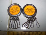 Vintage Lot 2 Wheel Chain 5 Keys Advertising Dirt Construction Borger Texas. Fixed Price $35.00.