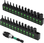Swanlake 26-PIECE Hex Allen Drill Bit Set 1/4" Shank Metric Sae S2 Steel. Fixed Price $21.07.