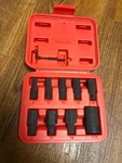 Mac Tools 8PC 1/2" Metric Hex Insert And Driver Set AI8MM-AI19MM SVAM8B. Fixed Price $68.63.