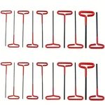 20PC T-handle Hex Key Allen Wrench Set Sae & Metric, Non-slip Cushioned Grip. Fixed Price $30.00.