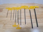 Bondhus Handle Ball End Hex Wrench Set Sae Standard 3/32- 3/8 Inch Usa 13114. Fixed Price $34.99.