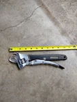 Craftsman 10" Locking Adjustable Wrench 13272 Extreme Grip. Fixed Price $43.95.