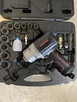 Jet 1/2" 8500 Rpm Impact Wrench Kit + 10 Sockets 1200 Ft/lb Breakaway Torque. Fixed Price $134.95.