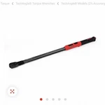 Snap-on 1/2" Flex Head Techangle Electronic Torque Wrench Red/black ATECH3F250VR. Fixed Price $650.00.