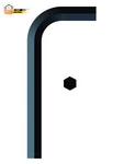 Eklind 14236 9/16 Inch Long Series Hex-l Key Allen Wrench. Fixed Price $21.75.