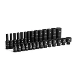 1/4INCH Drive Master Impact Socket Set Shallow & Deep 415 Mm. Fixed Price $82.81.