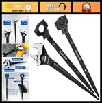 3PCS Spud Set - Dual Socket Scaffold Wrench, Ratchet & Spanner Tool. Fixed Price $79.99.