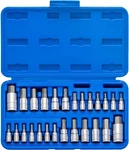 Neiko 01144A Tamper-proof Hex Bit Socket Set, 26 Pieces Sae (5/64-9/16 ) And. Fixed Price $47.51.