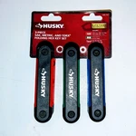 Husky 3-PIECE Sae Metric And Torx Folding Hex Key Set 545747. Fixed Price $23.88.