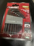 Husky Piece Metric Short Arm Hex Key Set - 1000 009 925. Fixed Price $12.00.