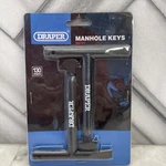 Draper Manhole Keys 89721 130MM. Fixed Price $27.95.