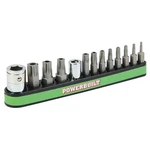 Powerbuilt 13 Piece Tamper-proof Torx Bit And Socket Adapter Set 941129. Fixed Price $17.95.