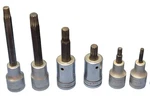 Lot Snap On 6PC 1/2" Stsm Triple Square Bit Driver Set Stahlwille 5 8 10. Fixed Price $69.95.