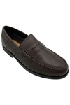 Rockport Men's Preston Penny Loafer Java Tumbled. Fixed Price $39.99.