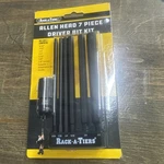 Rack-a-tiers 7 Piece Driver Bit Kit. Fixed Price $32.75.
