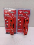 Milwaukee 48-22-2182 Key Metric & 48-22-2181 9 Sae Folding Hex Set. Fixed Price $31.50.
