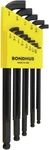 16537 Set Of 13 Balldriver Stubby L-wrenches, Sizes .050-3/8-INCH. Fixed Price $34.92.