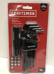 Craftsman 10 Piece Metric Hex Key Set CMHT26005. Fixed Price $18.98.