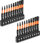 20PCS Premium Hex Bit Set, Impact Allen Wrench Drill (metric&sae),.... Fixed Price $11.90.