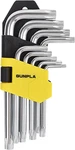 Juego De Llaves Allen Con Hexagonal 9 Piezas, Torx Trx Star. Fixed Price $23.27.