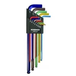 Bondhus Ball End - Wrenches, Inches, 13 Pcs, Extra Long, Color Guard / 69637. Fixed Price $45.00.