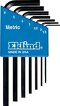 Eklind 10507 Hex-l Key Allen Wrench 7PC Set Metric Mm Sizes 1.5-6 Short Series. Fixed Price $17.14.