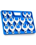 Orion Motor Tech 14PC Jumbo Crowfoot Wrench Set, Metric 1-1/16" 2", Silver. Fixed Price $85.35.