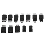 Usb 2.0 Adapters Multiple Female Converters Connector Set 12 Piece Kit. Fixed Price $14.65.