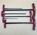 Precisioncraft 7PC Soft Grip T-handle Ball Hex Set. Fixed Price $24.99.