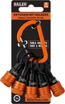 Railer Bit Keychain 5PC 1/4 Inch Hex Shank Holders Quick-change. Fixed Price $25.06.