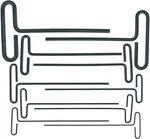Bondhus 15538 Set 10 Loop Hex T-handle 9" 3/32-3/8" Pouch 1EA. Fixed Price $48.29.